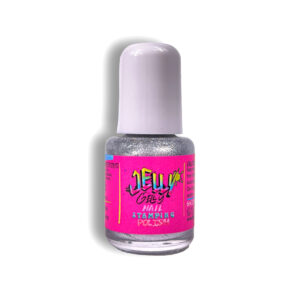 Jelly Gelly Stamping Nail Polish Silver 6ml (Copy)