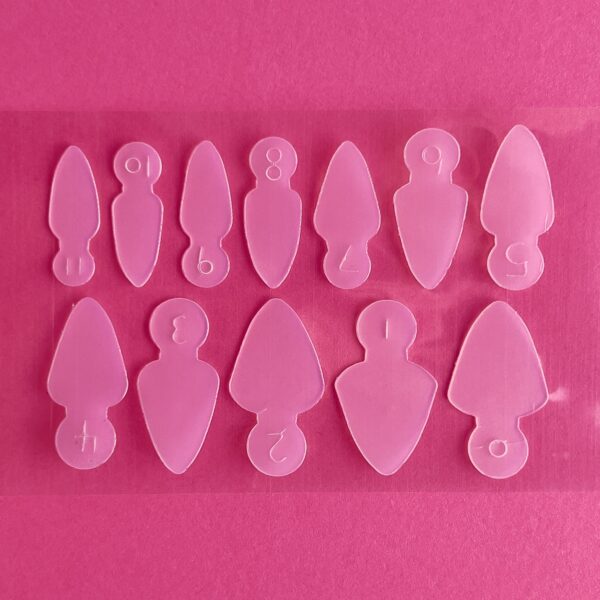 Jelly Gelly silicone pads for dual forms Shape Nr. 3