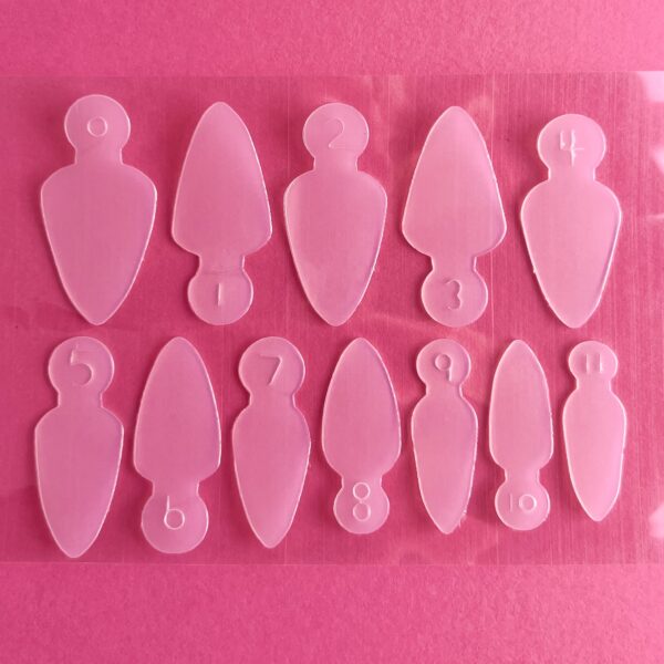 Jelly Gelly silicone pads for dual forms Shape Nr. 4