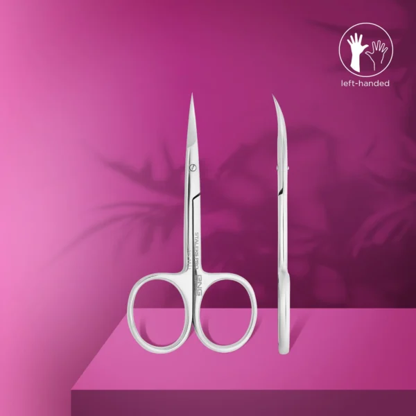 Professional cuticle scissors for left-handed users Staleks Pro Expert 11 Type 2