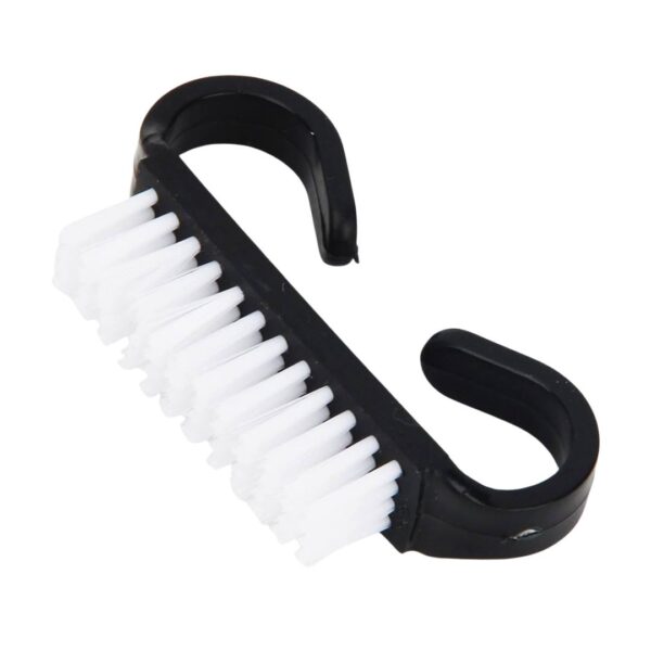 Handle grip nail cleaning brush