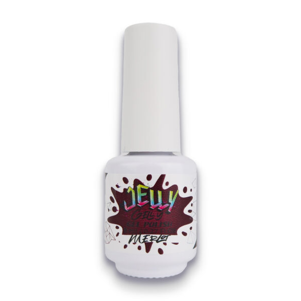 Jelly Gelly gel nail polish Merlot 8ml.