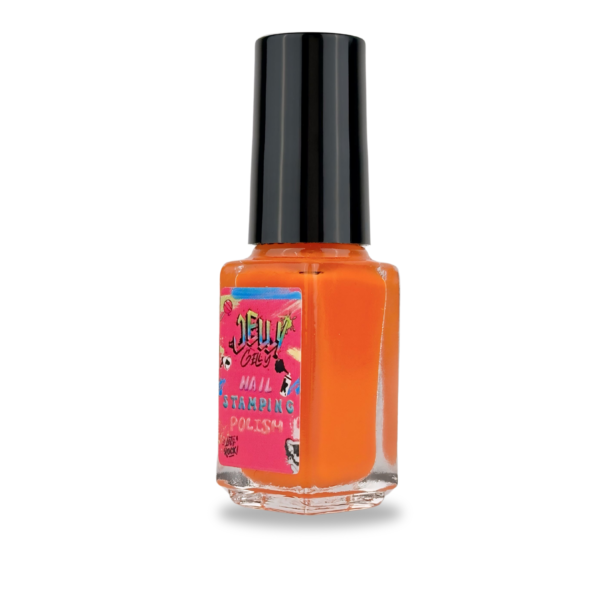 Jelly Gelly Stamping Nail Polish  6ml Orange