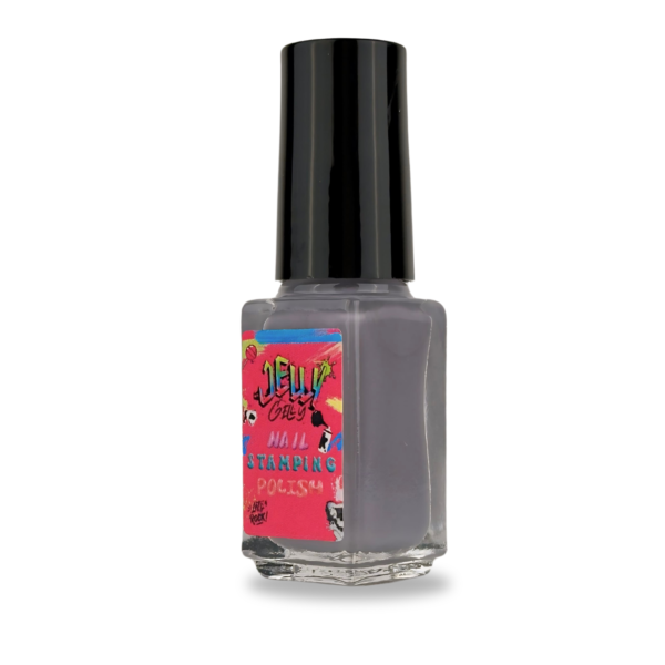 Jelly Gelly Stamping Nail Polish  6ml Grey