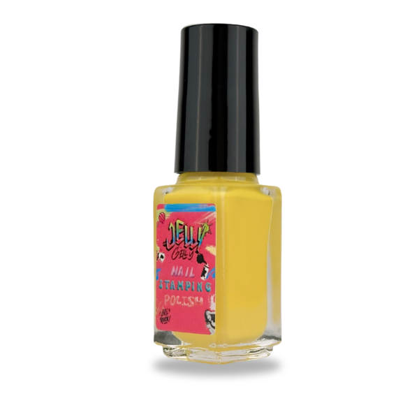 Jelly Gelly Stamping Nail Polish  6ml Yellow